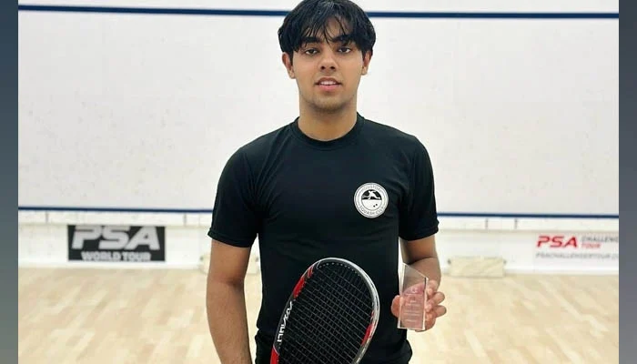 Pak's squash star Ashab wins the Rochester ProAm in the USA