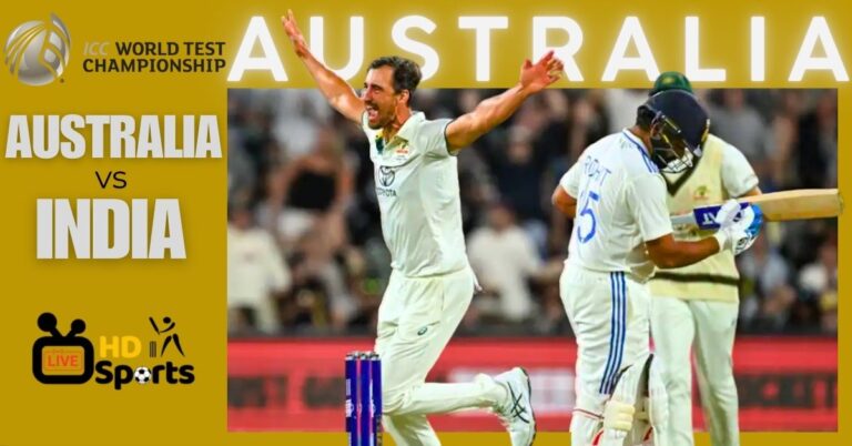 australia vs india test cricket hd sports live